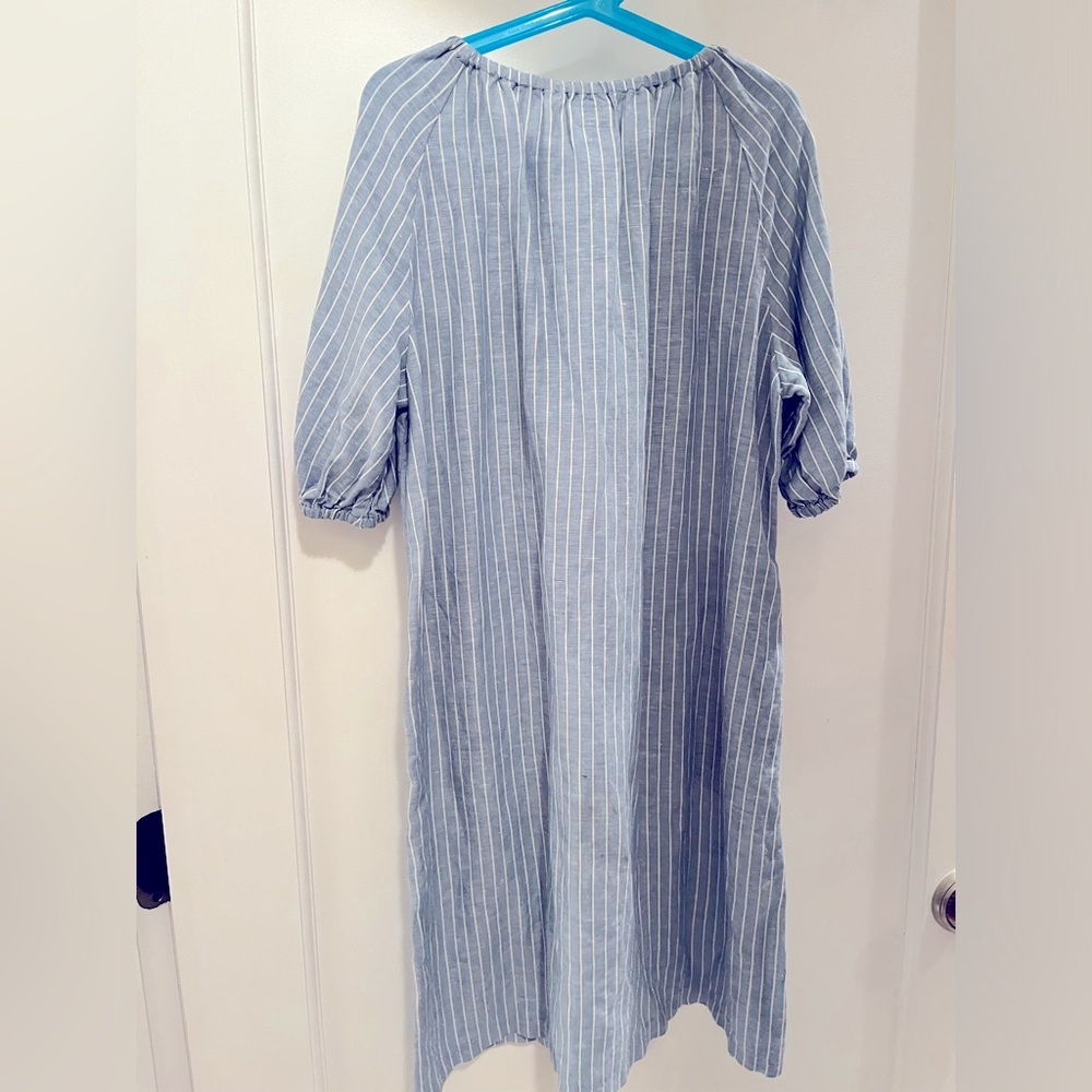 JW Anderson for Uniglo Girls, linen mix dress.